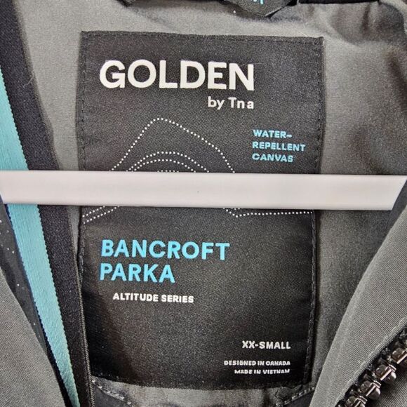 Aritzia Golden by TNA Bancroft Parka Altitude Series in Charcoal - Sie XXS - Picture 2 of 15